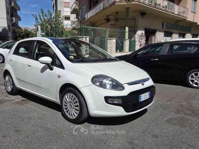 Fiat Punto Evo 5 porte S&S Dualogic Dynamic Bianco usata Roma
