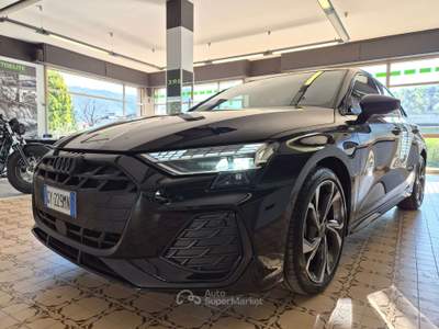 Audi A3 Sportback 2.0 tdi S line edition 150cv s-tronic Nero usata Nave