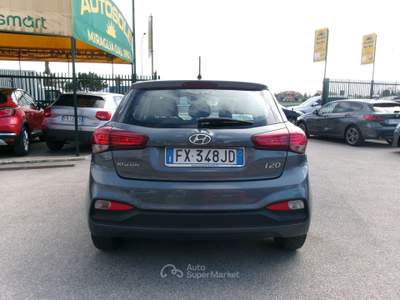Hyundai i20 i20 5P 1.2 75CV E6D MPI CONNECTLINE **PERFETTA** Grigio usata Giugliano in Campania
