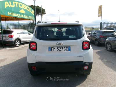 Jeep Renegade 1.4 T-JET 120CV E6 120CV E6 LONGITUDE GPL DI SERIE Bianco usata Giugliano in Campania