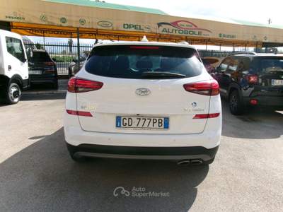 Hyundai Tucson 1.6 CRDI 48V XPRIME TECHNO PACK IBRIDO/DIESEL FULL Bianco usata Giugliano in Campania