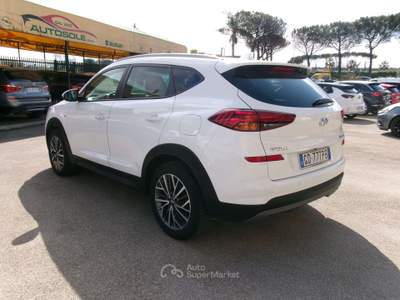 Hyundai Tucson 1.6 CRDI 48V XPRIME TECHNO PACK IBRIDO/DIESEL FULL Bianco usata Giugliano in Campania