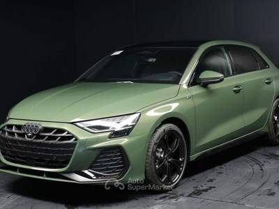 Audi A3 S.B. 35 TDI S-Line 150cv S-Tronic-Tetto Apr-Matrix Verde usata Milano