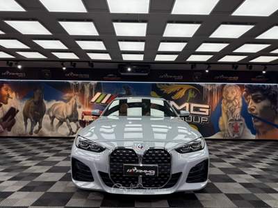 BMW Serie 4 420d 420 420d 48V xDrive Coupé Msport (896) Grigio usata Calenzano
