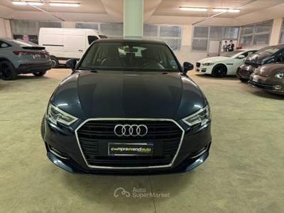 Audi A3 1.6 TDI 116 CV S tronic Sport Blu/Azzurro usata Bergamo