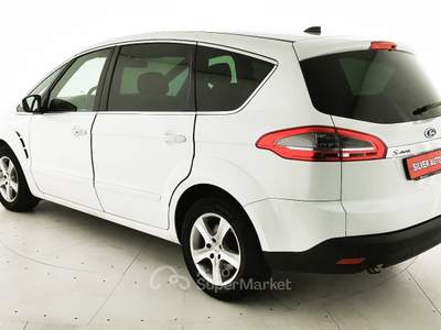 Ford S-Max 2.0 TDCi 163CV Powershift 7 posti Titanium Bianco usata Crema