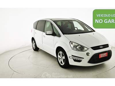 Ford S-Max 2.0 TDCi 163CV Powershift 7 posti Titanium Bianco usata Crema