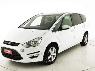Ford S-Max 2.0 TDCi 163CV Powershift 7 posti Titanium Bianco usata Crema