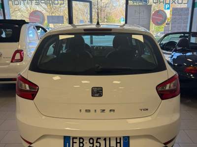 Seat Leon 1.4 tdi cr Connect 75cv Bianco usata Reggio nell'Emilia