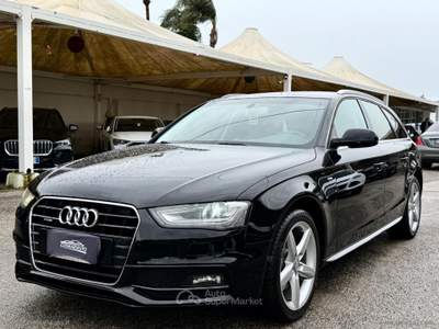 Audi A4 A4 Av. 2.0 TDI 190CV cl.d mult Advanced Nero usata San Michele Salentino