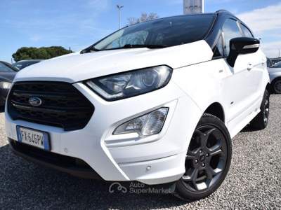 Ford EcoSport 1.5 Ecoblue 125 CV S&S AWD ST-Line Bianco usata Montalto di Castro