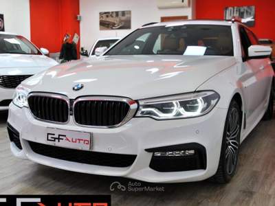 BMW Serie 5 520d BMW Serie 520d - xDrive . M.Sport * TETTO-PELLE* Bianco usata Moncalieri