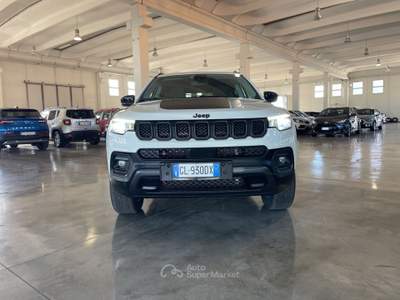 Jeep Compass Compass 1.3 Turbo T4 240 CV PHEV AT6 4xe Trailhawk Bianco usata Mazzano