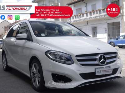 Mercedes-Benz Classe B Mercedes-Benz Classe B 200 d Business Unicoprorietario Bianco usata Torino