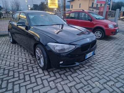 BMW Serie 1 116d Tenuta in ottime condizioni, usata Nero usata San Secondo di Pinerolo