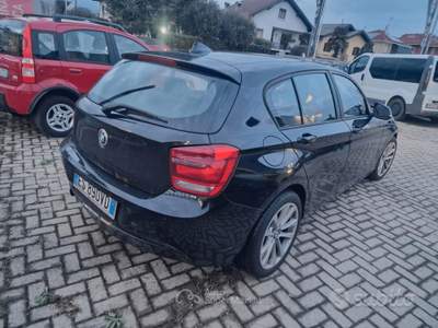 BMW Serie 1 116d Tenuta in ottime condizioni, usata Nero usata San Secondo di Pinerolo