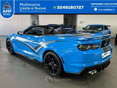 Chevrolet Camaro 2.0l Turbo Convertible *AUT / PELLE / ZL1 Anteriore* Blu/Azzurro usata Roma