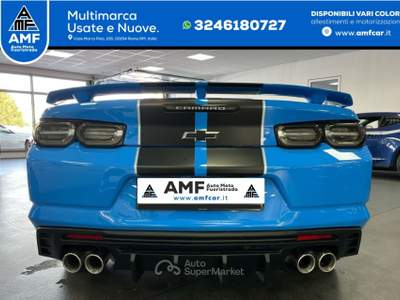 Chevrolet Camaro 2.0l Turbo Convertible *AUT / PELLE / ZL1 Anteriore* Blu/Azzurro usata Roma