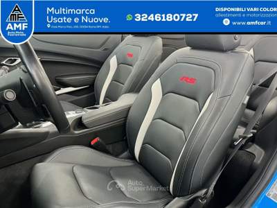 Chevrolet Camaro 2.0l Turbo Convertible *AUT / PELLE / ZL1 Anteriore* Blu/Azzurro usata Roma