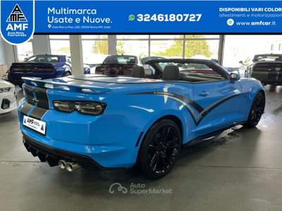 Chevrolet Camaro 2.0l Turbo Convertible *AUT / PELLE / ZL1 Anteriore* Blu/Azzurro usata Roma