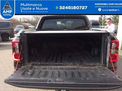 Ford Ranger Doka 205 CV Autm. Wildtrak e-4WD tenda avvolgibile elettrica Nero usata Roma