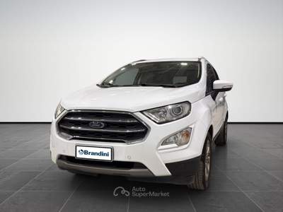 Ford EcoSport  1.5 tdci 100 cv start&stop titanium Bianco usata Firenze