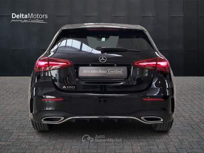 Mercedes-Benz Classe A  - a 180 amg line advanced plus auto Nero usata Montecosaro