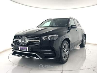 Mercedes-Benz GLE Gle 450 mhev premium 4matic 7p.ti.+panorama+gancio Verde usata Ghedi