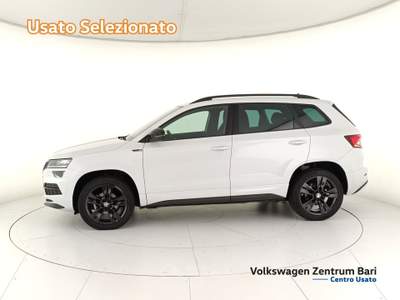 Skoda Karoq 2.0 tdi evo sportline 115cv dsg Bianco usata Bari