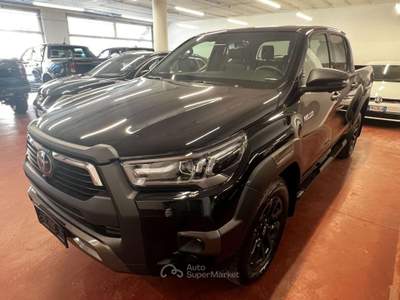 Toyota Hilux Hilux 2.8 d-4d 48V double cab Invincible auto Nero usata Corteno Golgi