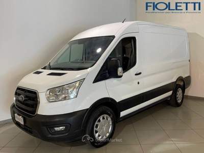 Ford Transit 2014 350 2.0TDCI ECOBLUE MHEV 130CV PM-TM FURGONE TREND Bianco usata Manerbio