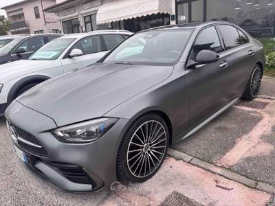 Mercedes-Benz Classe C Classe C-W206  d mhev Premium Plus 4matic auto Grigio usata Jesi