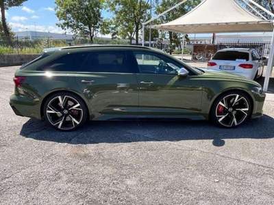 Audi RS 6 RS6 Avant 4.0 mhev quattro tiptronic Verde usata Jesi