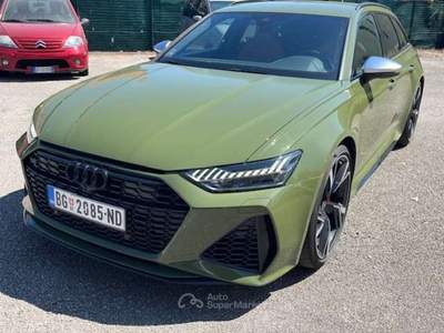 Audi RS 6 RS6 Avant 4.0 mhev quattro tiptronic Verde usata Jesi