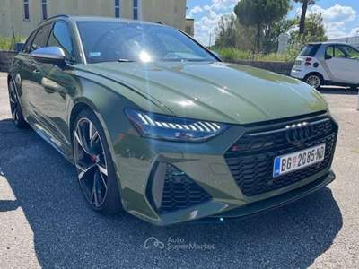 Audi RS 6 RS6 Avant 4.0 mhev quattro tiptronic Verde usata Jesi