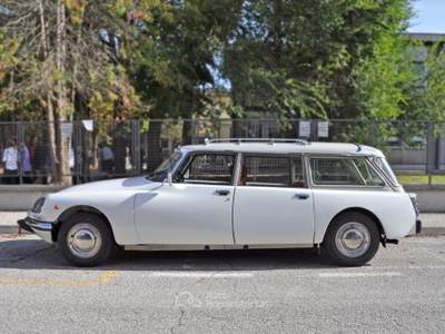 Citroen DS ID 20 F Break 1971 ASI - RESTAURO COMPLETO Bianco usata Saonara
