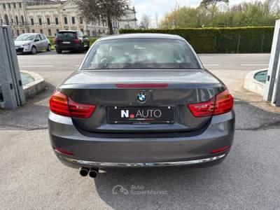 BMW Serie 4 430i i Cabrio Luxury Grigio usata Stra