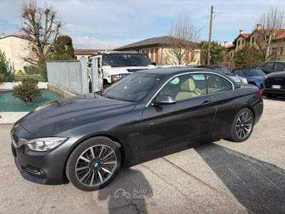 BMW Serie 4 430i i Cabrio Luxury Grigio usata Stra