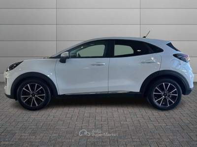 Ford Puma 1.0 EcoBoost Hybrid 125 CV S&S Titanium Bianco usata Sassari