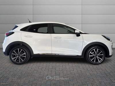 Ford Puma 1.0 EcoBoost Hybrid 125 CV S&S Titanium Bianco usata Sassari