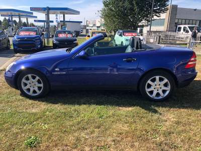 Mercedes-Benz SLK SLK 200 k Blu/Azzurro usata Ciriè