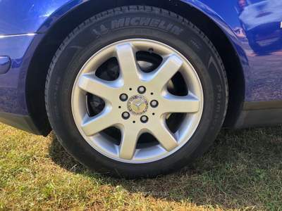 Mercedes-Benz SLK SLK 200 k Blu/Azzurro usata Ciriè