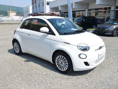Fiat 500e 500e 23,65 kWh Action Bianco usata Ciriè