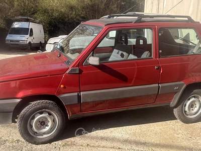 Fiat Panda 4x4 con doppio tettuccio apribile Rosso usata Silvano d'Orba