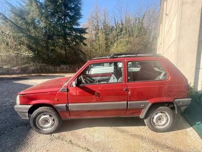 Fiat Panda 4x4 con doppio tettuccio apribile Rosso usata Silvano d'Orba