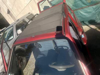 Fiat Panda 4x4 con doppio tettuccio apribile Rosso usata Silvano d'Orba