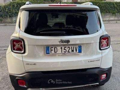 Jeep Renegade Renegade 2.0 mjt Limited 4wd 140cv auto Bianco usata Castelnovo ne' Monti
