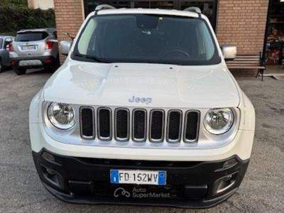 Jeep Renegade Renegade 2.0 mjt Limited 4wd 140cv auto Bianco usata Castelnovo ne' Monti