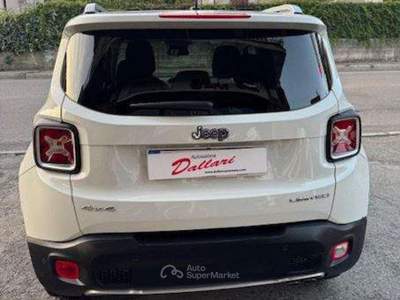 Jeep Renegade Renegade 2.0 mjt Limited 4wd 140cv auto Bianco usata Castelnovo ne' Monti
