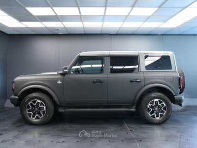 Ford Bronco 2.7 EcoBoost V6 335CV Outer Banks Nero usata Arsiè
